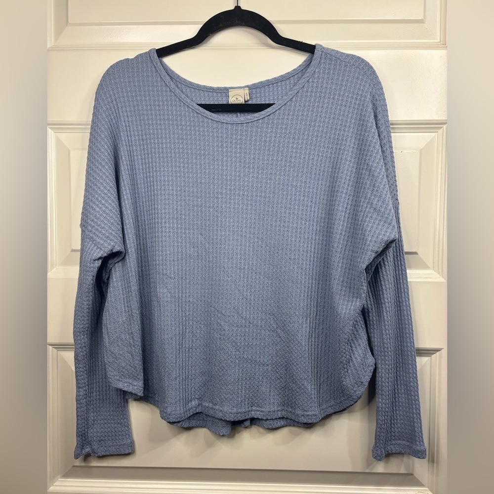 Paper Crane Waffle Knit Top